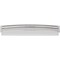 Jeffrey Alexander 192 mm Center Polished Chrome Square-to-Center Square Renzo Cabinet Cup Pull 141-192PC - alternate 7